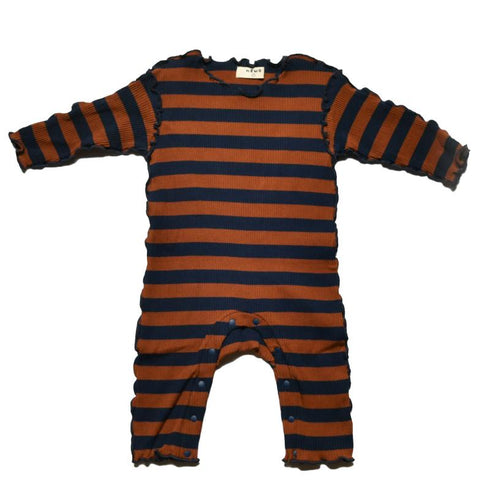 【NEWO・ネオ】ボーダーロンパース|70cm~80cm|3224270